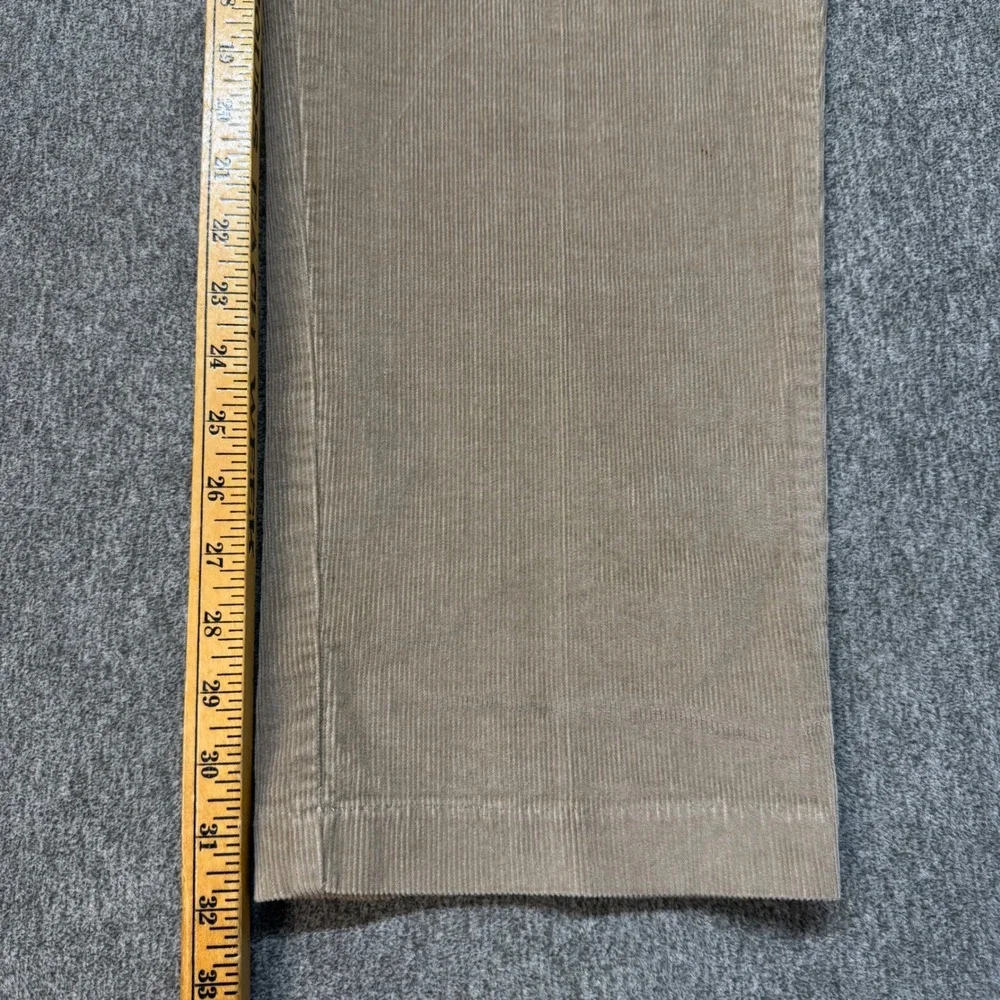 Roundtree & Yorke‎ Outdoors Mens 36x32 Tan Corduroy Pants Straight Leg Khaki Tan